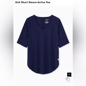 Torrid Knit Sleeve Active Tee